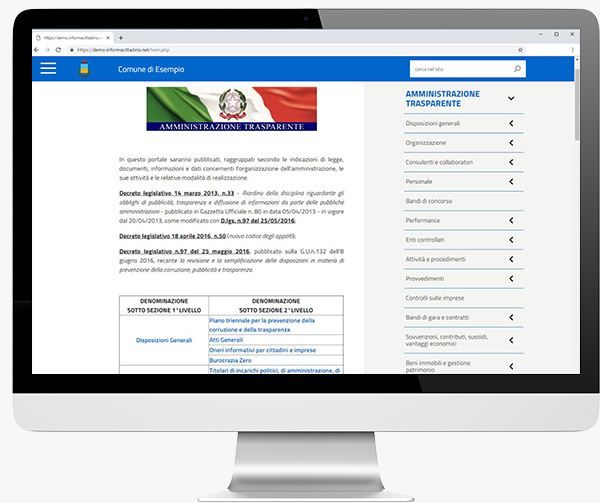 Software Amministrazione Trasparente